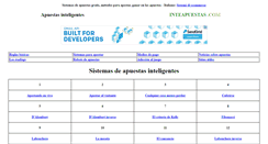 Desktop Screenshot of inteapuestas.com